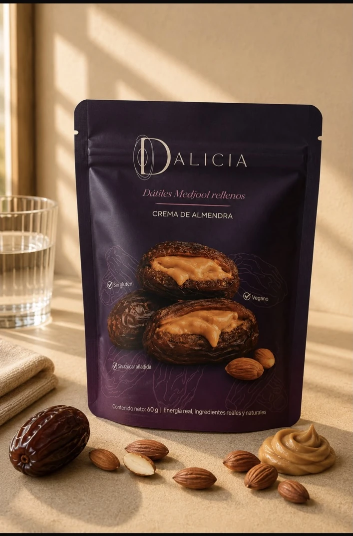 Bolsa Dalicia sabor crema de almendra