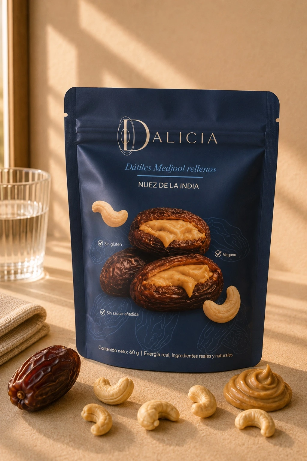 Bolsa Dalicia sabor nuez de la India